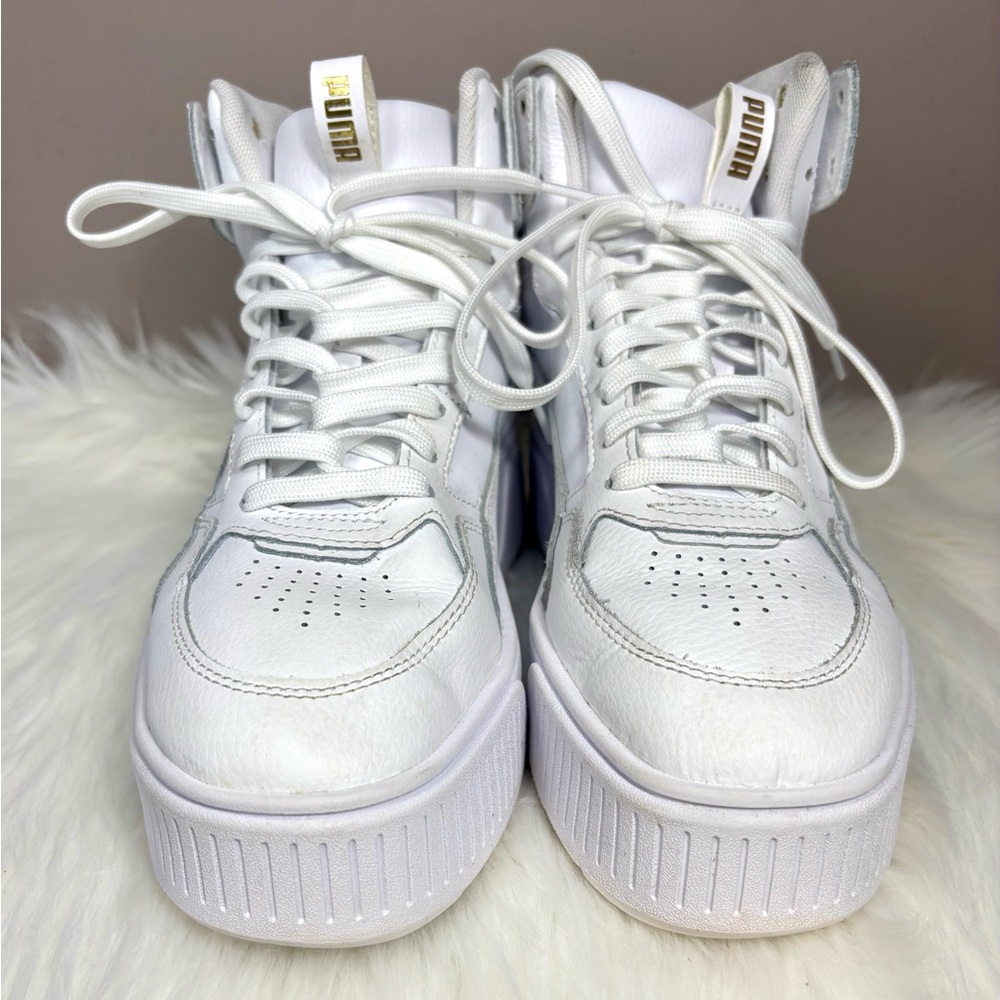 PUMA Leather High-Top Sneakers - Picture 6 of 10